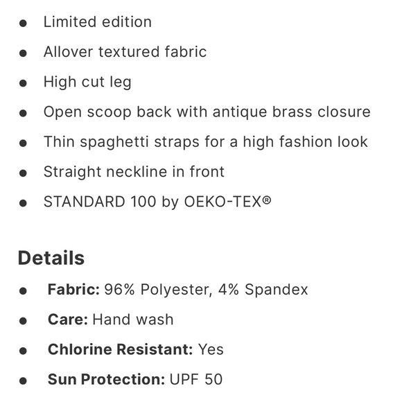 Sporti X Stef Corgel Playa Textured One-Piece Swimsuit - Picture 7 of 7